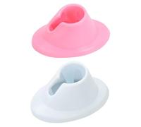 NIYANGLE 4 Piezas Soporte para Esmaltes de Uñas de Silicona Organizador Portátil y Duradero para Botellas de Esmalte y Gel Antideslizante para Manicura y Pedicura Casa o Profesional Colores
