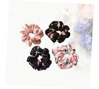 NIYANGLE 4piezas Anillo De Flamingo Elástico Para Cabello Gomillas De Pelo Para Mujeres y Niñas Accesorios De Moda