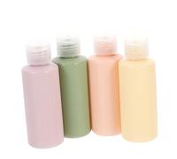 NIYANGLE 4piezas Botellas De Viaje Rellenables Para Artículos De Aseo Contenedores Portátiles Para Uso Hotel y Maleta