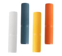 NIYANGLE 4piezas Cajas De Almacenamiento para Cepillo De Dientes Porta Cepillo Viaje Dental Vaso De Lavado Caja De Ligero