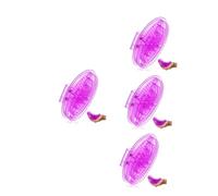 NIYANGLE 4piezas Cepillo De Masaje De Silicona Para Cuerpo Herramienta De Relajación Para Masaje Total y Exfoliación Para Cuello Espalda Piernas