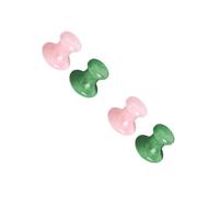 NIYANGLE 4piezas Herramientas De Masaje Facial y Corporal Cristales De Jade Para Relajación y Cuidado Piel Para y Uso Profesional