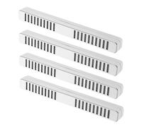 NIYANGLE 4piezas Humidificadores Rectangulares de Plástico Unidades Portátiles para Conservar la Frescura del Humectante para Granos de Té Fresco para Uso Casa o Oficina