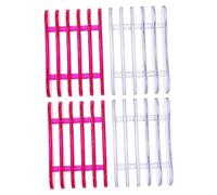 NIYANGLE 4piezas Organizador De Esmaltes De Uñas Unidades De Plástico Portalápices Para Manicura