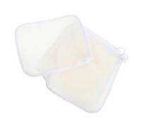 NIYANGLE 4piezas Toallas De Baño Exfoliantes De Doble Cara Paños Suaves y Texturizados Para Ducha Scrubber Corporal y Facial Color Beige Para Hombres y Mujeres