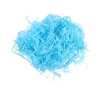 NIYANGLE 5 Paquetes de Papel Triturado Azul para Rellenar Cajas de Obsequio, Filamento de Papel Atractivo y Fácil de Usar para Decoración en Fiestas y Cumpleaños Infantiles