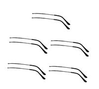 NIYANGLE 5 Pares De Accesorios Para Gafas Gafas De Sol De Metal Ganchos Para Auriculares Gafas Metálicas Gafas De Repuesto De Metal Reparación De Gafas Brazos Piernas Kit De