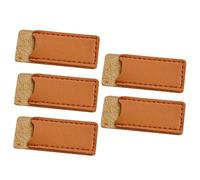 NIYANGLE 5 piezas Fundas Protectoras para Tijeras de Cuero Ligeras y Compactas para Cortar Podar y Manualidades con Bordado Cruzado para Guardar y Transportar Tijeras de Costura y