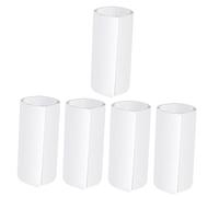 NIYANGLE 5 Rollos Pegatina Taloneras Para Zapatos Demasiado Grandes Inserto Para Zapatos Que Son Demasiado Grandes Almohadilla De Protección Anti-ruido De Polivinilo Perder