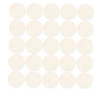 NIYANGLE 50 Piezas Limpiador De Lufa Fregador De Loofah De Lufa De La Almohadilla De Muesca Estropajos De Ducha Beige Esponja Vegetal