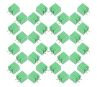 NIYANGLE 50 Unidades de Conectores Eléctricos Enchufables para Placa Pcb Bloque de Terminales de Tornillo Compacto y Estructura Ahorradora de Espacio para Aplicaciones Electrónicas