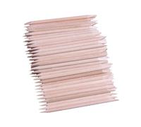 NIYANGLE 500 Piezas De Palitos De Madera Para Uñas Palitos Aplicadores De Cera Unidades Para Manicura y Pedicura