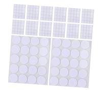 NIYANGLE 500 Piezas Pegatinas Adhesivas para Mecha de Vela de Espuma Doble Cara Resistente al Calor para Fijar Mechas Velas Votivas Tealight y Decorativas Pack Unidades