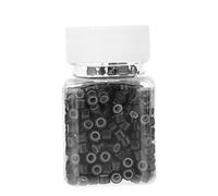 NIYANGLE 500piezas Anillos Extensión Cabello Únicos Hebillas Decorativas De Fácil