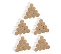 NIYANGLE 54 Palitos de Moxa 10:1 Hechos a Mano, Barras de Moxa para Moxibustión Tradicional Calor Constante y Suave, Material Papel Marrón para Alivio Muscular en Casa