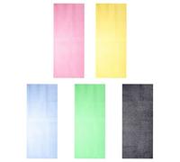 NIYANGLE 5piezas Cepillo Baño Espalda Exfoliante Limpiador Cinturón Accesorio Baño