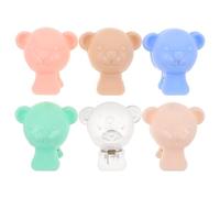 NIYANGLE 6 Fundas para portacepillos de Dientes, Funda para Cabezal de Cepillo de Dientes, Protector de Repuesto para Uso doméstico y de Viaje.