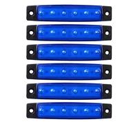 NIYANGLE 6 Luces LED para Barco Impermeables Luces de Navegación para Embarcaciones Marinas ABS bajo Consumo Resistente al Agua para Seguridad Nocturna en Navegación Deportiva