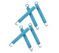 NIYANGLE 6 Muelles de Tensión de Trémolo Metálicos para Guitarra Eléctrica Accesorios para Guitarra Elasticidad Reforzada Color Azul Juego de 6 Piezas Repuestos para Puente Trémolo