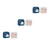 NIYANGLE 6 Piezas Bolsa De Almacenamiento De Toallas Higiénicas Kits De Maquillaje para Mujeres Bolsas Portátiles con Cremallera Alta Capacidad Tela Oxford Perder Bolsa De Accesorios