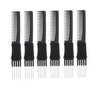 NIYANGLE 6 Piezas Peine Profesional para Peines de Portátiles Multi Funcionales para Accesorios de Cabello