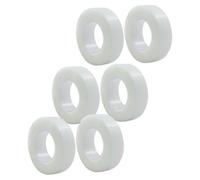 NIYANGLE 6 Rollos de Cinta Adhesiva Transparente Fácil de Rasgar para y Transpirable, Adecuado para Cuidado Diario y Maquillaje de