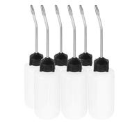 NIYANGLE 6 Unidades de Engrasadores para Máquina de Coser 120 Ml Botella Dispensadora de Aceite de Plástico con Boquilla Larga Extendida para Lubricación Precisa y Reutilizable