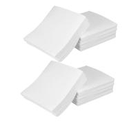 NIYANGLE 600 piezas Toallitas sin Pelusas para Limpieza de Lentes y Cámaras Unidades Papel de Celulosa Absorción de Aceite y Polvo para Laboratorios y Estética Paquete