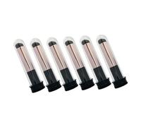 NIYANGLE 6piezas Brochas Para Labios Aplicadores De Maquillaje Portátiles Cepillos De Labios Para Mujeres Herramientas De Maquillaje Para Gloss y Pintalabios