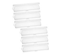 NIYANGLE 6piezas Estuche Para Pasta De Dientes Unidades Portacepillos De Viaje Contenedores Portátiles Para Cepillos De Dientes Para Viajes y Uso Diario