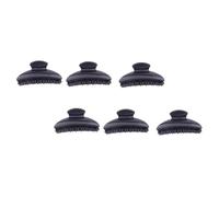 NIYANGLE 6piezas Horquilla Pinza Cabello Accesorio Pinzas Creativas Ducha Tocado Mujer Negro