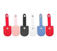 NIYANGLE 6piezas Mangas Protectores Pu para Tijeras de Uñas Cubiertas Decorativas para Cortaúñas Cortacutículas y Tijeras de Piel Muerta Unidades con Varias Colores para Color Aleatorio