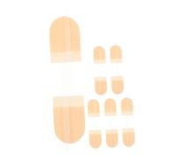 NIYANGLE 6piezas Parche de Sutura Rápida Cierre de Cremallera Cierres en Forma de Ala para Heridas Vendajes de Puntada Rápida para Kit de Emergencia Cuidado de Heridas Outdoor