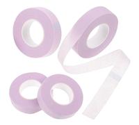 NIYANGLE 6rollos Cinta Adhesiva No Tejida Para Extensiones De Pestañas De Herramientas De Cuidado De Belleza Ocular Violeta Flexible y Práctica Para Tratamientos Faciales y Viajes