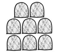 NIYANGLE 8piezas Accesorios Para Pelucas Frontales Base De Encaje Unidades Cierres De Peluca De Encaje Frontal Suministros Para Hacer