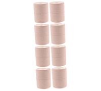 NIYANGLE 8rollos Cinta Autoadhesiva Elástica Flexible Para Soporte y Compresión Para Deportes y Lesiones Sin Residuo y Fácil De Usar