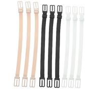 NIYANGLE 9 Piezas Correa Antideslizante Ropa Interior Decoración Deportiva Correa Ajustable Damas Sujetador Deportivo Correas De Hombro Extensiones De Sujetador Elástico Correa De
