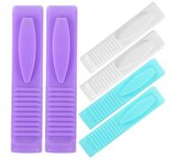 NIYANGLE Abridor de Ampollas Pequeño de Plástico Reutilizable, Juego de 6 Piezas (oscuro y Verde), Ranuras Ergonómicas para Uso Hospitalario y Suministros de Enfermería