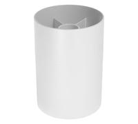 NIYANGLE Accesorio de Golf para Practicar Putting con Copa de Plástico Blanco, Diseño Poco Profundo con Agujeros de Drenaje, Ligero y Preciso para Interiores y Exteriores