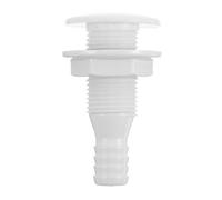 NIYANGLE Accesorio Pasacascos de Plástico para Drenaje Marino 5/8 Pulgadas Compatible Bomba de Achique en Barcos y Yates para Uso en Condiciones Adversas