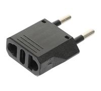 NIYANGLE Adaptador de Corriente de Pared Europeo a Americano 6A Compacto para Viaje Enchufe de Viaje Multiuso Compatible Ac220V Accesorio Portátil para Suministro Eléctrico en Europa