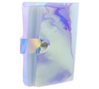 NIYANGLE Álbum Organizador de Calcomanías para Uñas 20 Páginas Transparentes Libro de Colección y Exhibición para Pegatinas de Decoración de Uñas Portátil y Compacto para Cuidado