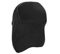 NIYANGLE Almohada Cervical y Diseño Ajustable para Coche de Viscoelástica Funda Extraíble Soporte para Cuello en Color Negro Adecuado para Conducir y Uso en Sofá
