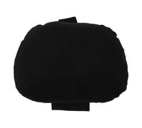 NIYANGLE Almohada de Coche para Conductores Material de Terciopelo Sintético Negro, Cómoda y Agradable al Tacto, Que Alivia la Fatiga del Cuello, Adecuada para Viajes en Automóvil