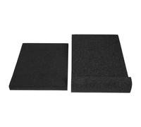 NIYANGLE Almohadillas Insonorizadas Acústicas de Espuma, Cojines de Aislamiento de Ruido para Altavoces 30x20x4,5 Cm, 2 Unidades, Antivibración para Estudio y Acústico
