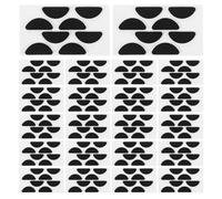 NIYANGLE Almohadillas Nasales Autoadhesivas Antideslizantes, Suaves de Eva, Forma D, Paquete de 150 Pares, Cómodas para Uso Diario y Deportes, Repuesto y Sol