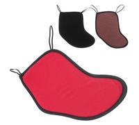 NIYANGLE Almohadillas para Mentonera y Apoyo de Hombro para Violín 1/2 y 1/4, 3 Unidades de Algodón Absorbente, Acolchado en Negro, Rojo y Café, Accesorio para Práctica y