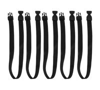 NIYANGLE Anillos de Fijación Elásticos Uso Fácil para Bolsas de Basura, 5 Piezas, Material Plástico y Tela Elástica, Previenen el Deslizamiento para Hogar y Restaurantes
