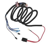 NIYANGLE Arnés de Cables de Bocina, Conector del Cable Bocina para Coche 24v, Negro, Plástico y Cobre, Instalación Sencilla, Funcionamiento Fiable del Claxon