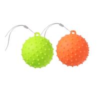 NIYANGLE Balones de Agarre para Adultos en Silicona, 2 Unidades para Rehabilitación, Masaje y Fortalecimiento de Muñeca y Dedos